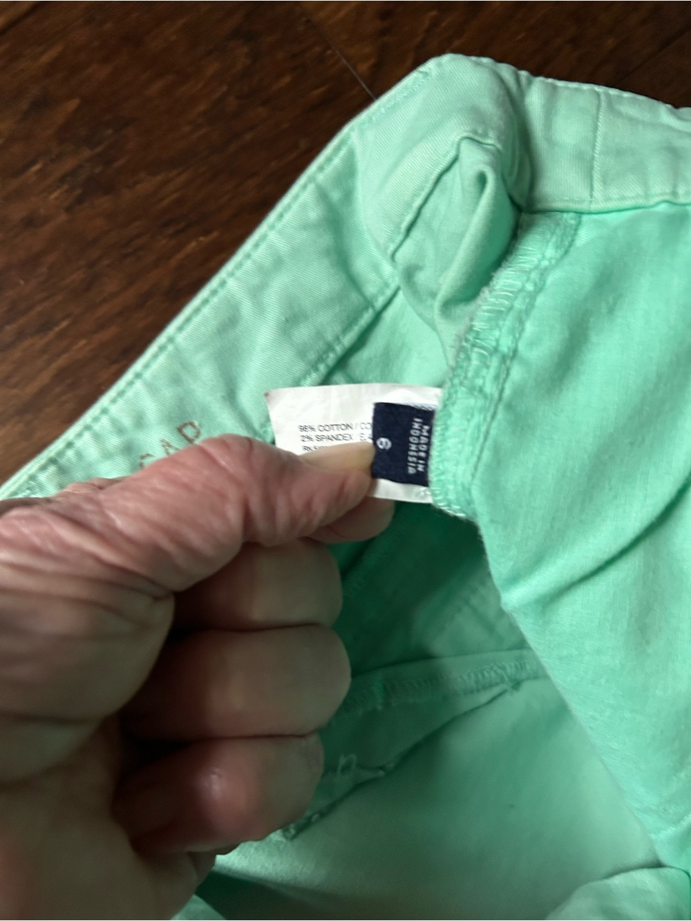 GAP Mint Green Khaki Pants - Picture 4 of 4
